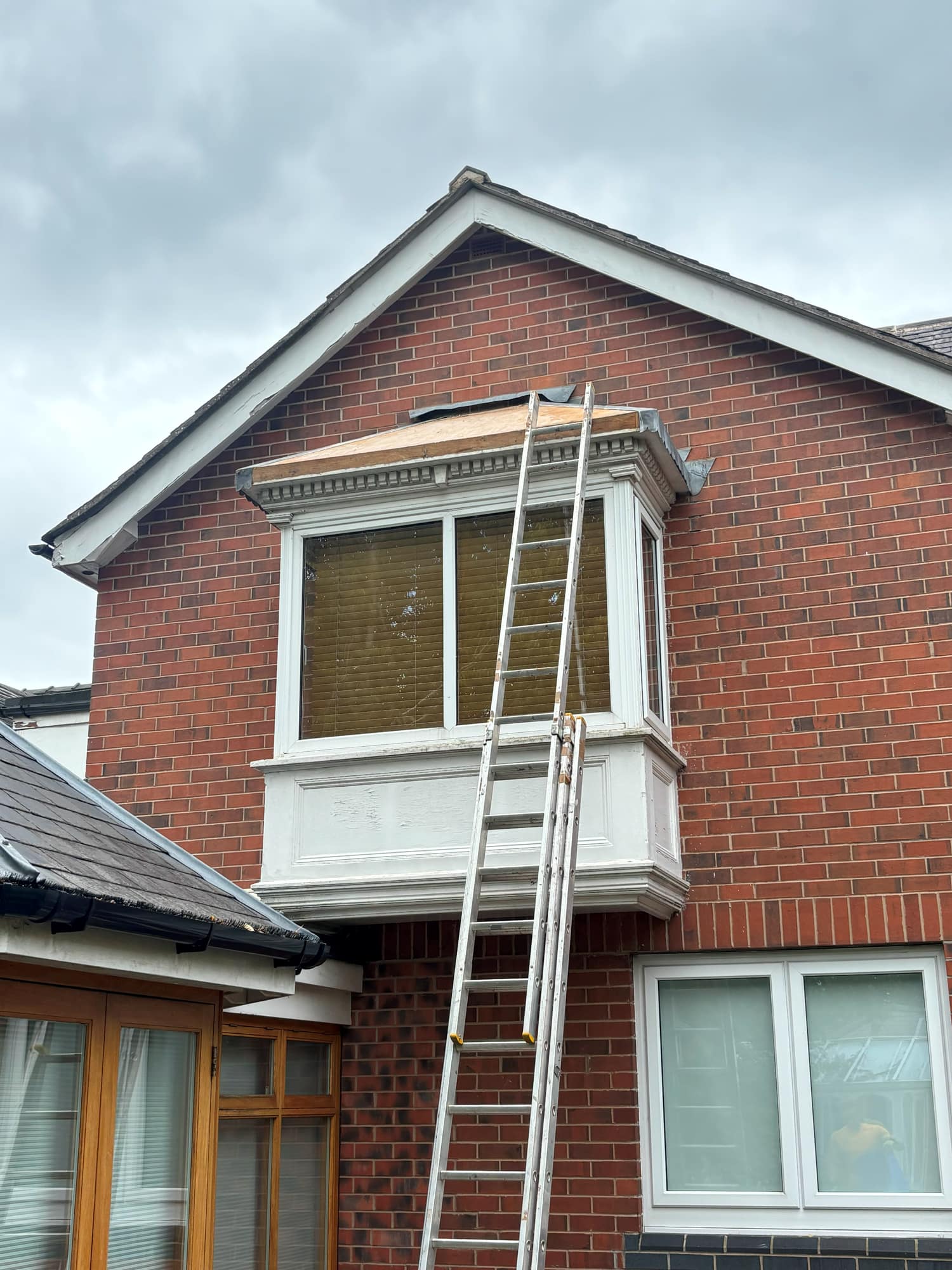 Lead Bay Repair Replacing Lead Sheet with Code 5 Lead in Loughborough — roofing work by Armour Shield Roofing Services Coalville (photo 15)