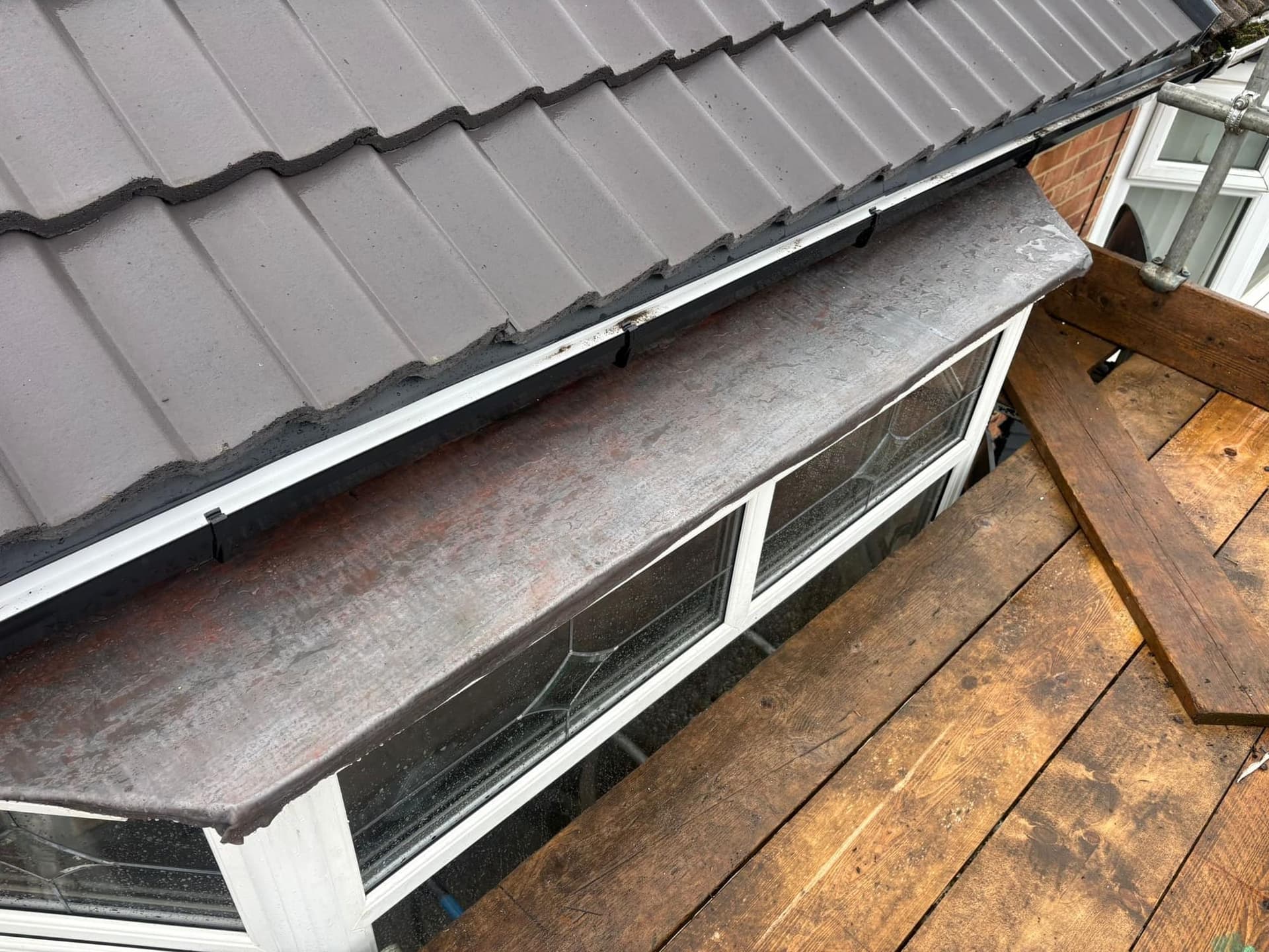New Lead Bay Roof Installed in Thringstone Leicestershire — roofing work by Armour Shield Roofing Services Coalville (photo 8)