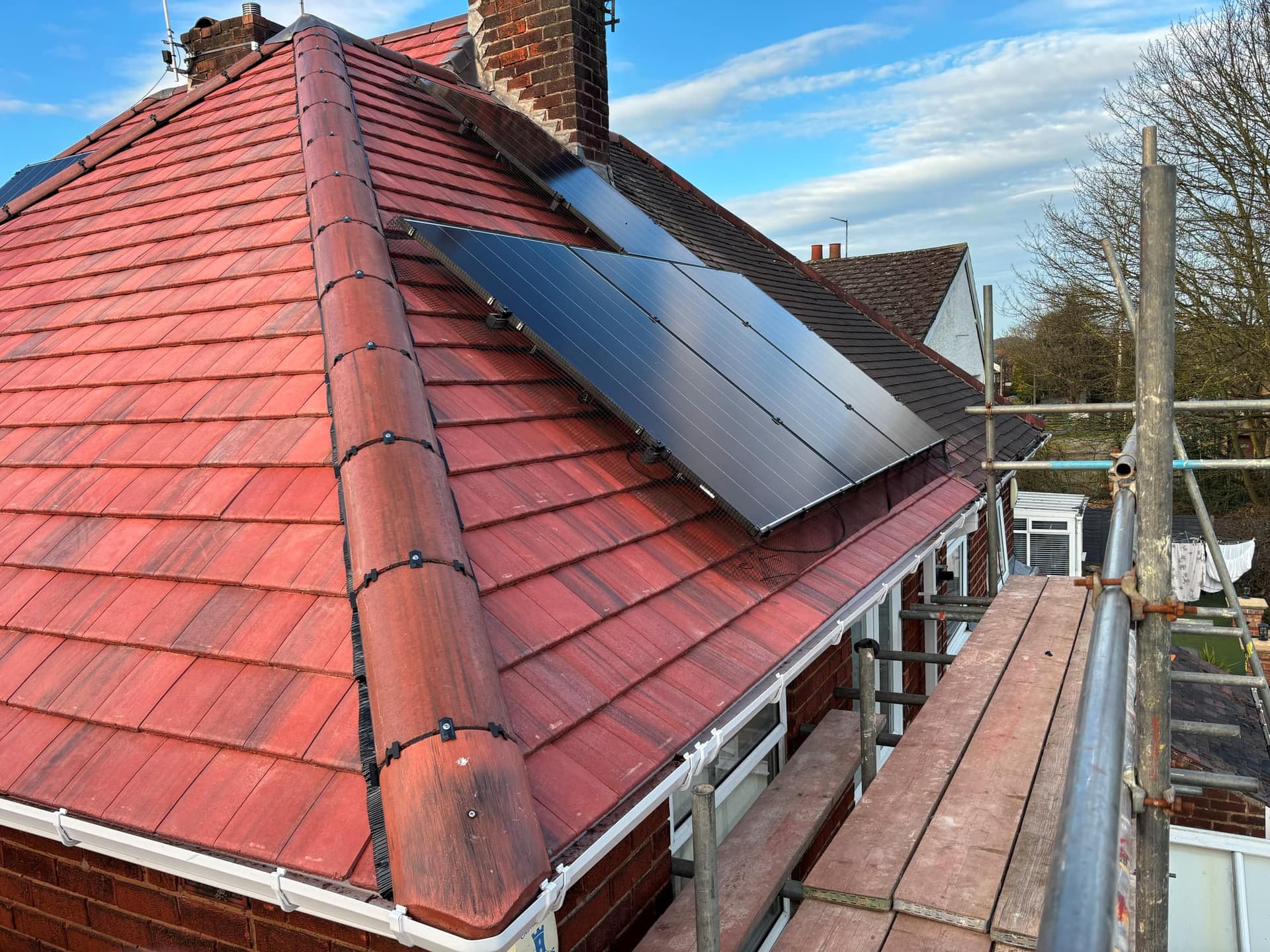 New Roof Completed in Forest Road Coalville Using Russell Bute 3 Tile — roofing work by Armour Shield Roofing Services Coalville (photo 3)