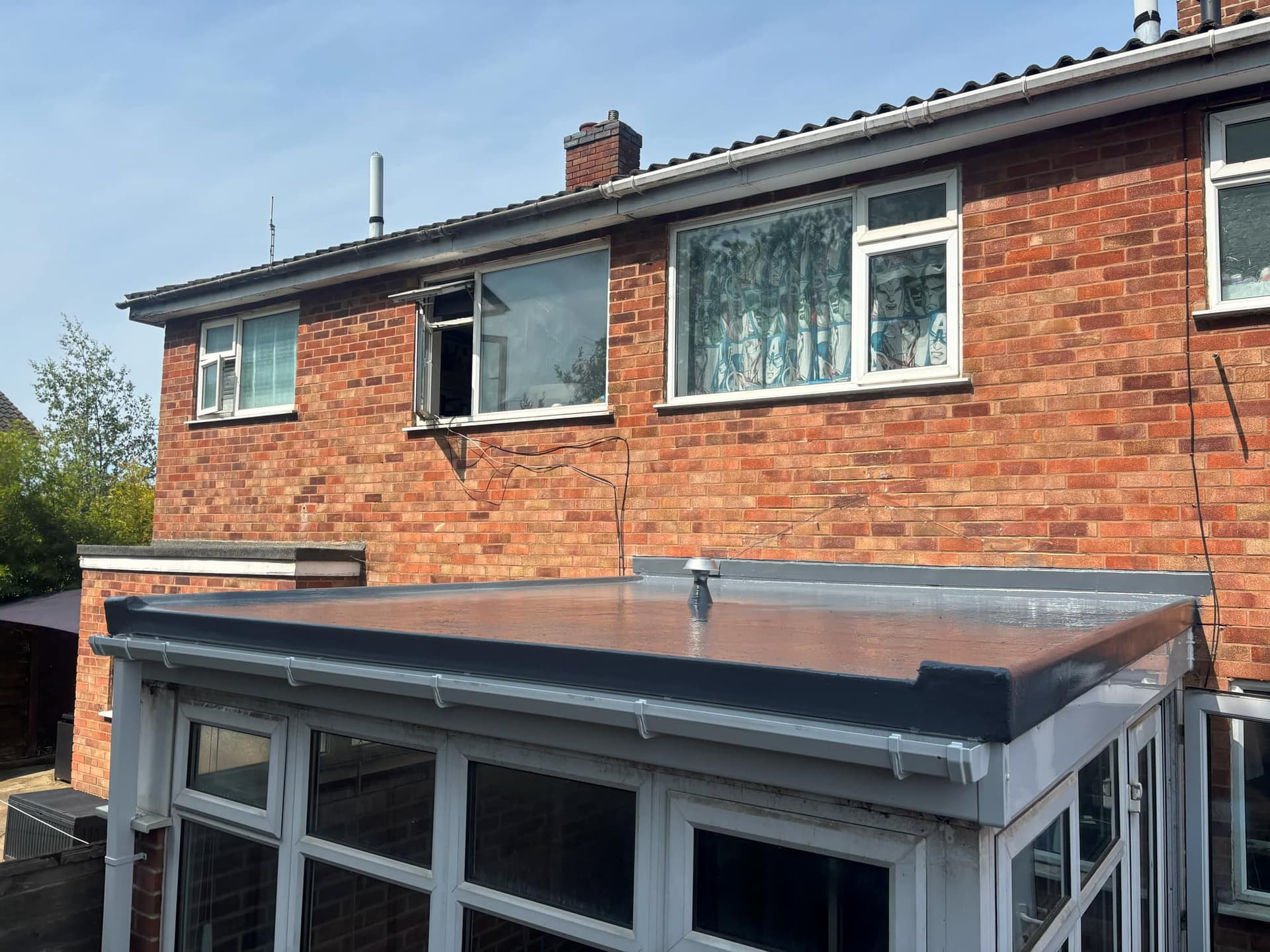 Conservatory Roof Replaced with a Liquid Roofing System in Syston Leicester — roofing work by Armour Shield Roofing Services Coalville (photo 36)