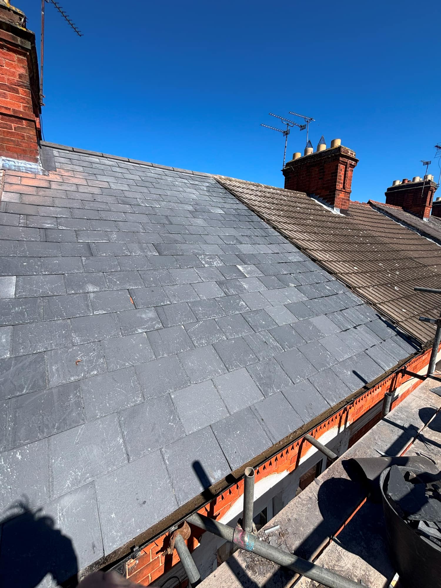 New Slate Roof in Wigston Leicester — roofing work by Armour Shield Roofing Services Coalville (photo 59)